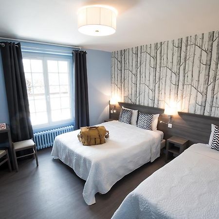 Logis Hotel Restaurant De La Poste Le Mêle-sur-Sarthe Exteriör bild